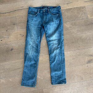 Banana Republic Jeans Mens Slim 31x30 Tapered RMD Stretch Denim Rapid Movement